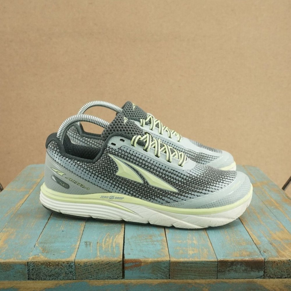 Altra Womens Torin 3 Running Shoes Size 8.5 Gray Light Green AFW1737F-3
